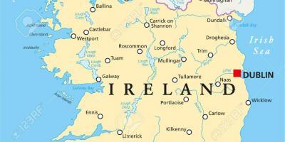 Dublin karta irland